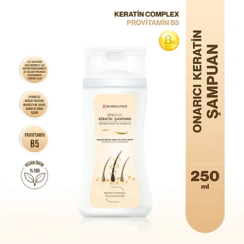 Biobellinda Onarıcı Keratin Şampuan 250 Ml