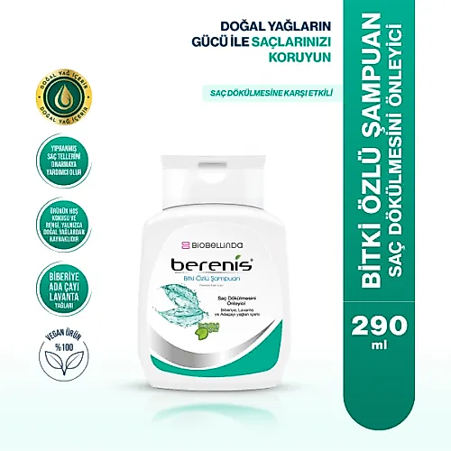 Biobellinda Berenis Dökülen Saçlar İçin Şampuan 290 Ml