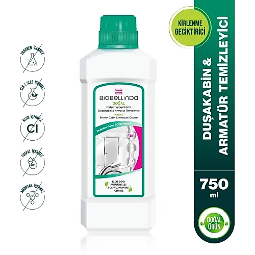 Biobellinda Kirlenme Geciktirici Duşakabin & Armatür Temizleyici 750 Ml