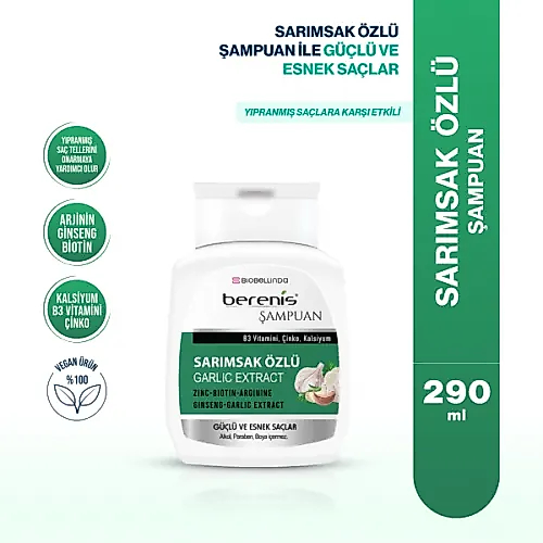 Biobellinda Berenis Sarımsak Özlü Şampuan 290 Ml