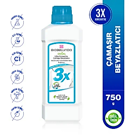 Biobellinda 3X Ultra Konsantre Çamaşır Beyazlatıcı 750 G