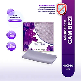 Mikrofiber Cam Bezi (40X40 Cm)