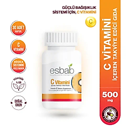 Esbab C Vitamini İçeren Takviye Edici Gıda - Kapsül